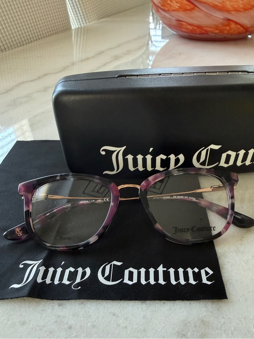 Juicy Couture Purple & Black women’s readers glasses